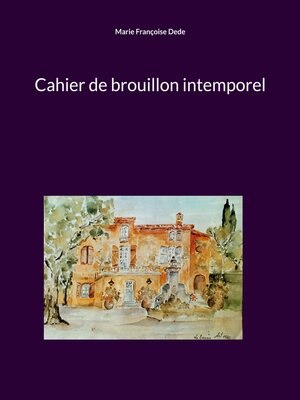 cover image of Cahier de brouillon intemporel